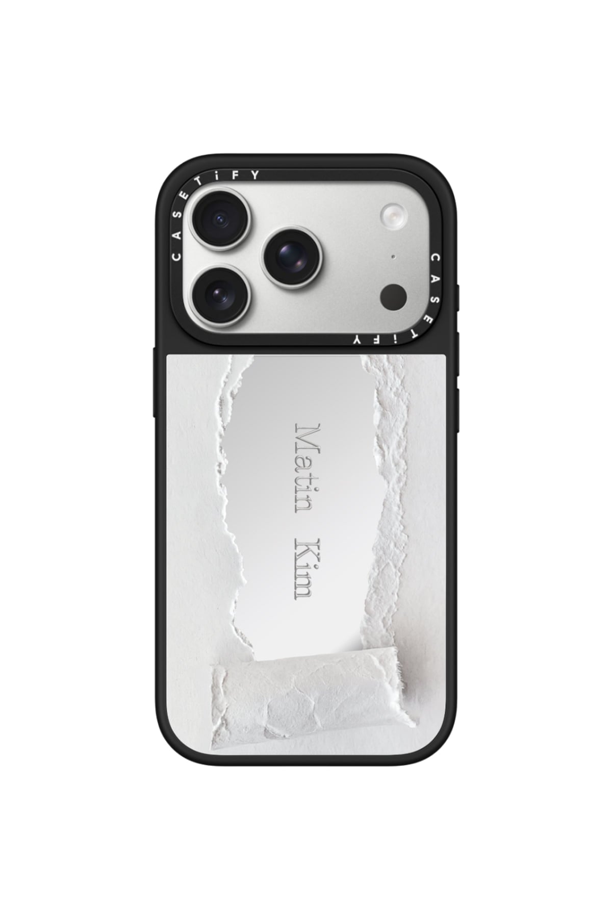 Matin Kim - Matin Kim X Casetify Paper Case (Silver) product image 1 | TRAB K-Fashion Australia