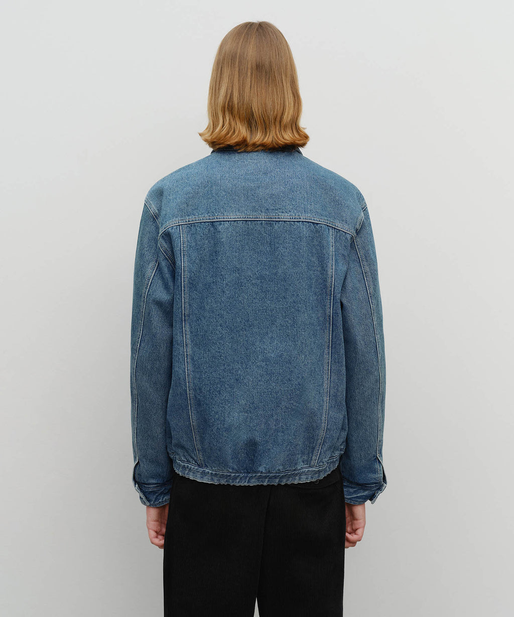 Marithe & Francois Girbaud - Denim Blouson Jacket (Blue) product image 3 | TRAB K-Fashion Australia