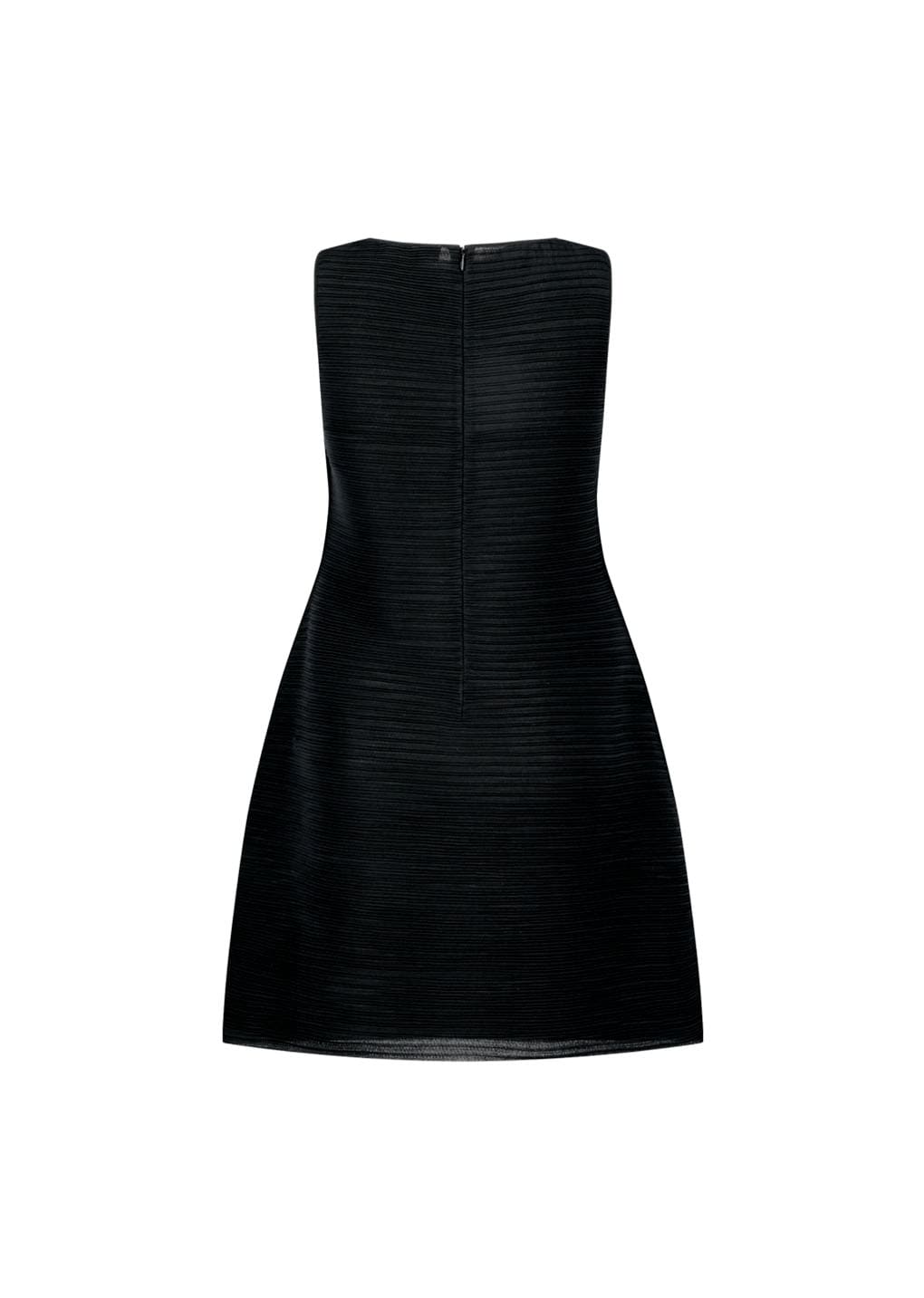 Amomento - Pleats Hourglass Mini Dress (Black) product image 6 | TRAB K-Fashion Australia