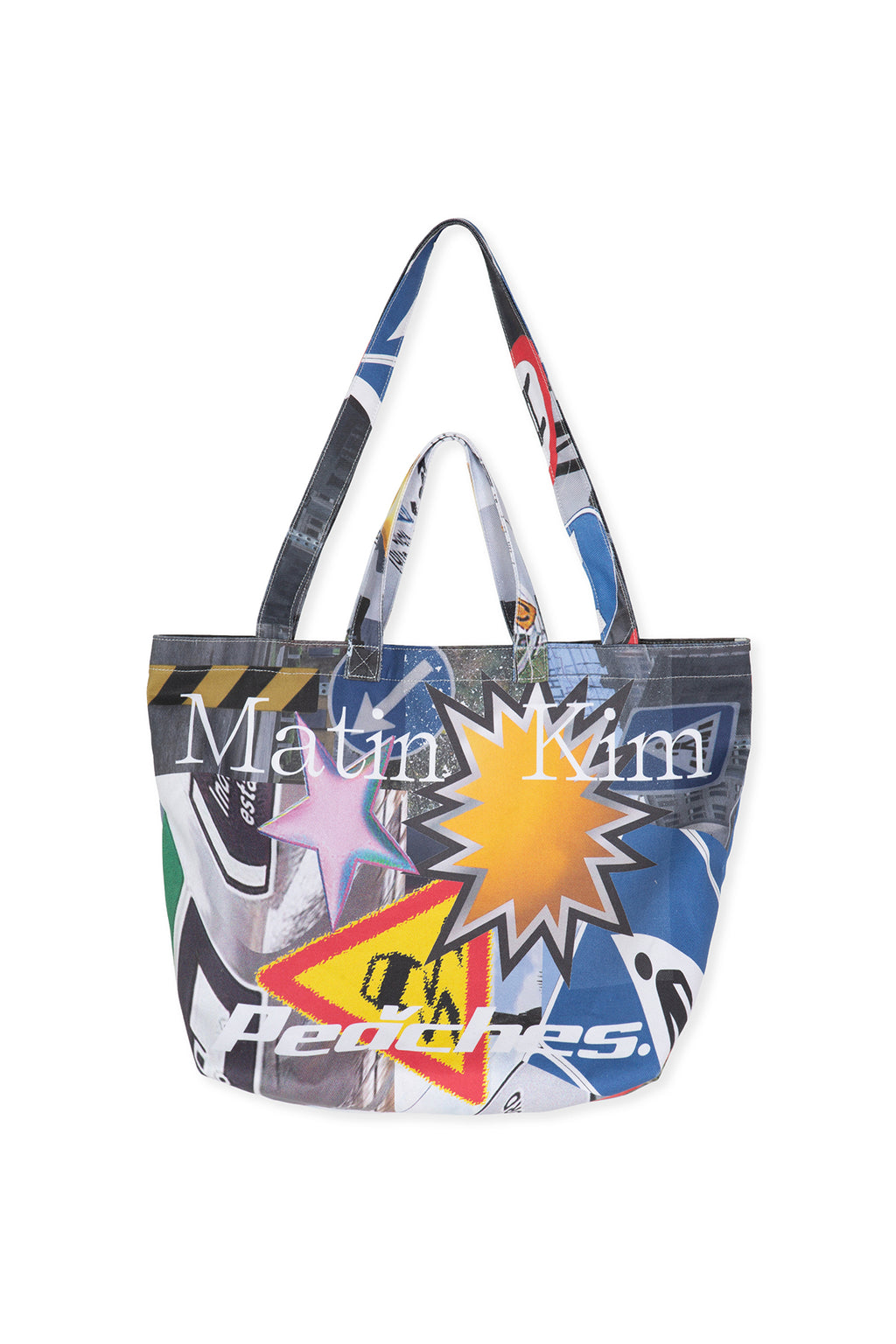 Matin Kim - Peaches Graphic Big Ecobag (Multi) product image 3 | TRAB K-Fashion Australia