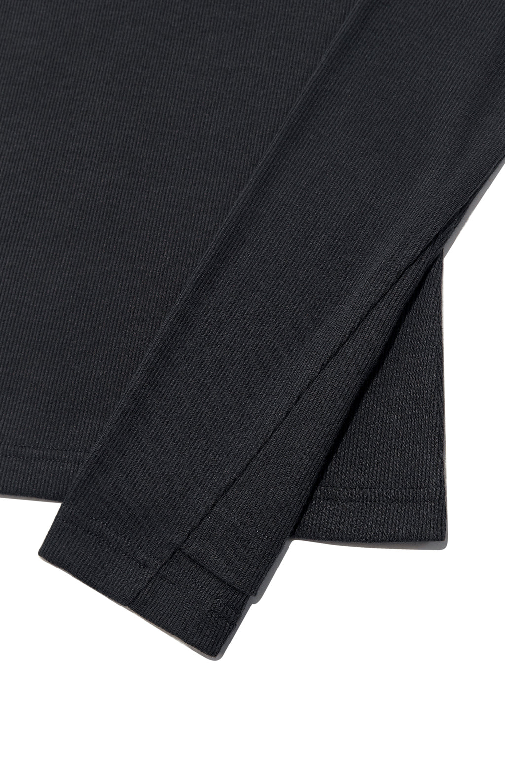 Matin Kim - Finger Hole Logo Printing Top (Charcoal) product image 4 | TRAB K-Fashion Australia