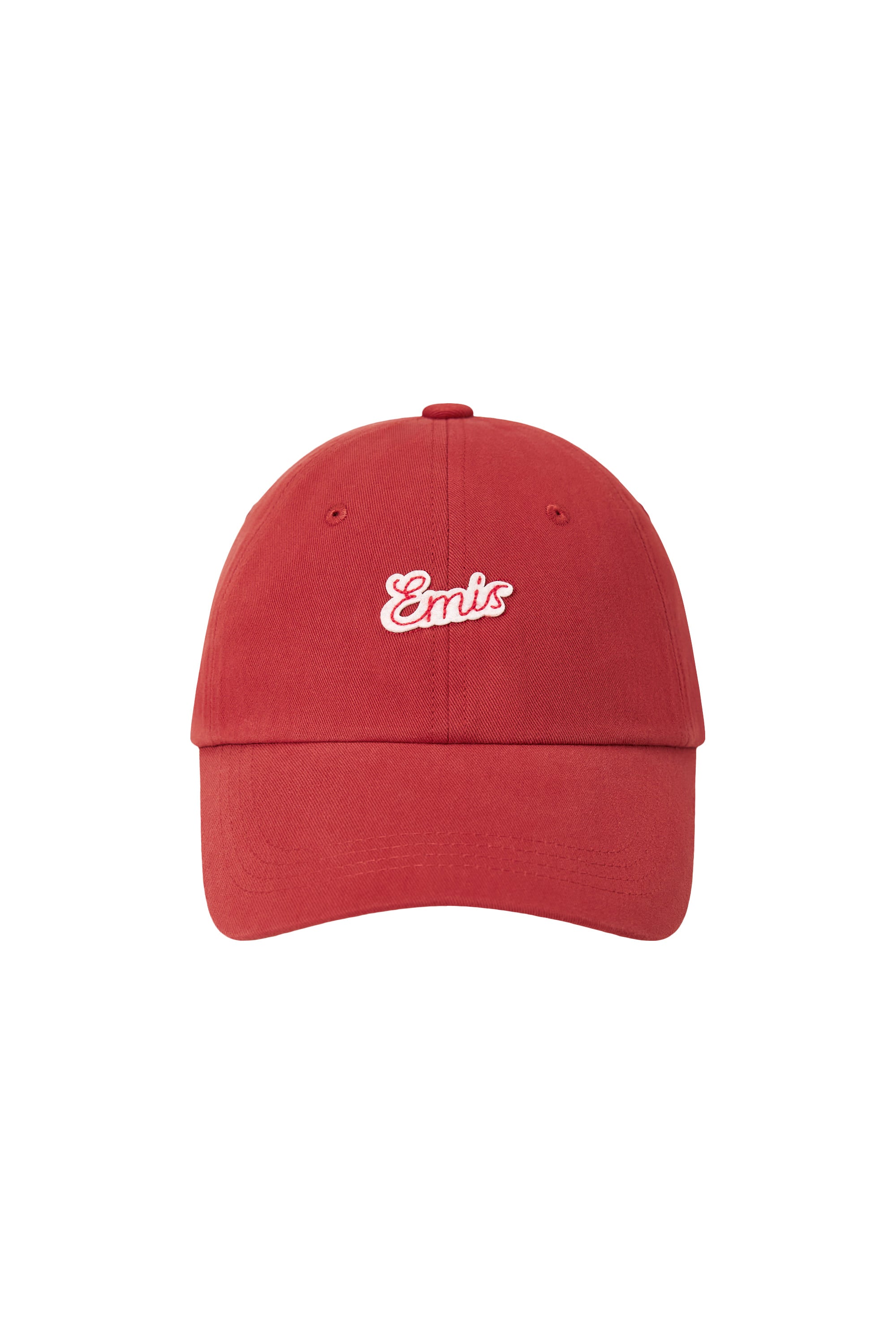 Emis - Small Line Patch Ball Cap (Red) product image 1 | TRAB K-Fashion Australia