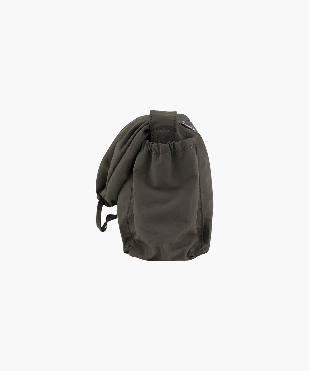 Marithe & Francois Girbaud - Classic Logo String Nylon Cross Bag (Khaki) product image 2 | TRAB K-Fashion Australia