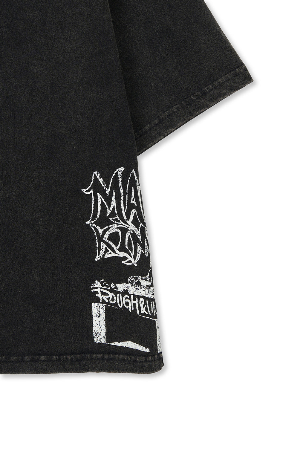 Matin Kim - Vintage Graffiti Artwork Top (Black) product image 4 | TRAB K-Fashion Australia