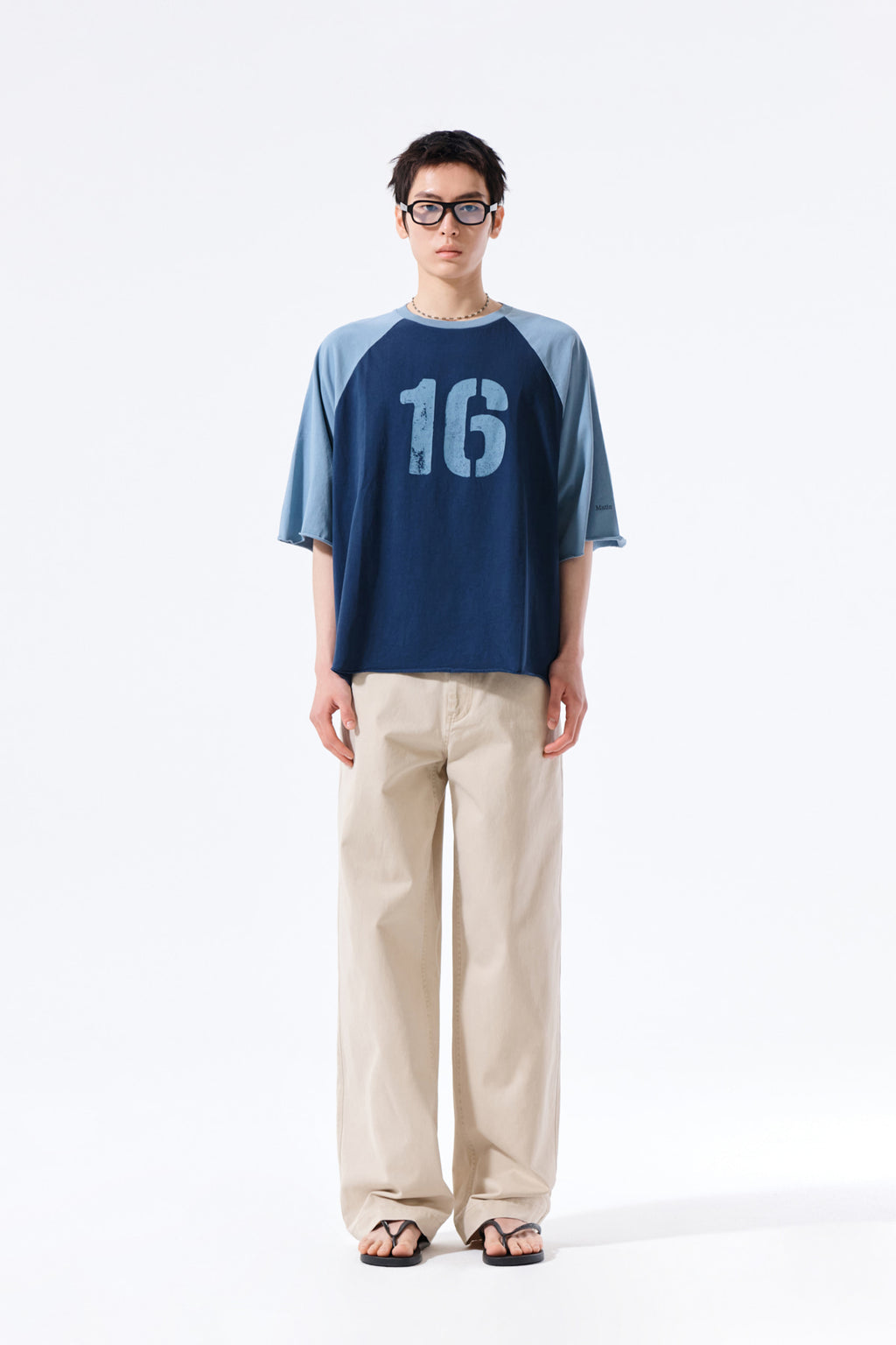 Matin Kim - Side Tab Washed Cotton Pants (Beige) product image 5 | TRAB K-Fashion Australia