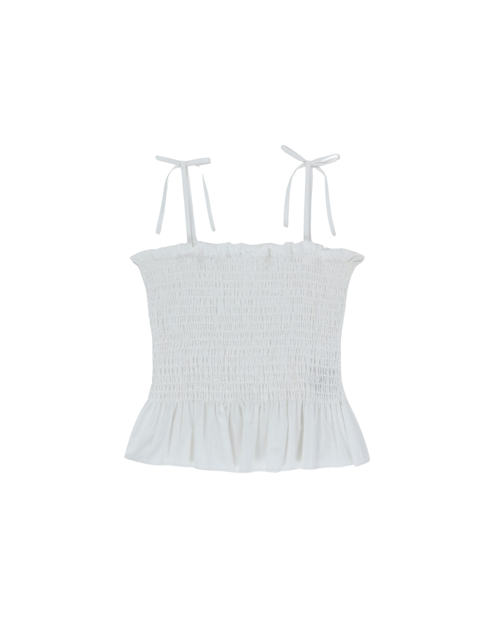 Kimhe Kim - Seersucker Smoked Top (White) product image 19 | TRAB K-Fashion Australia