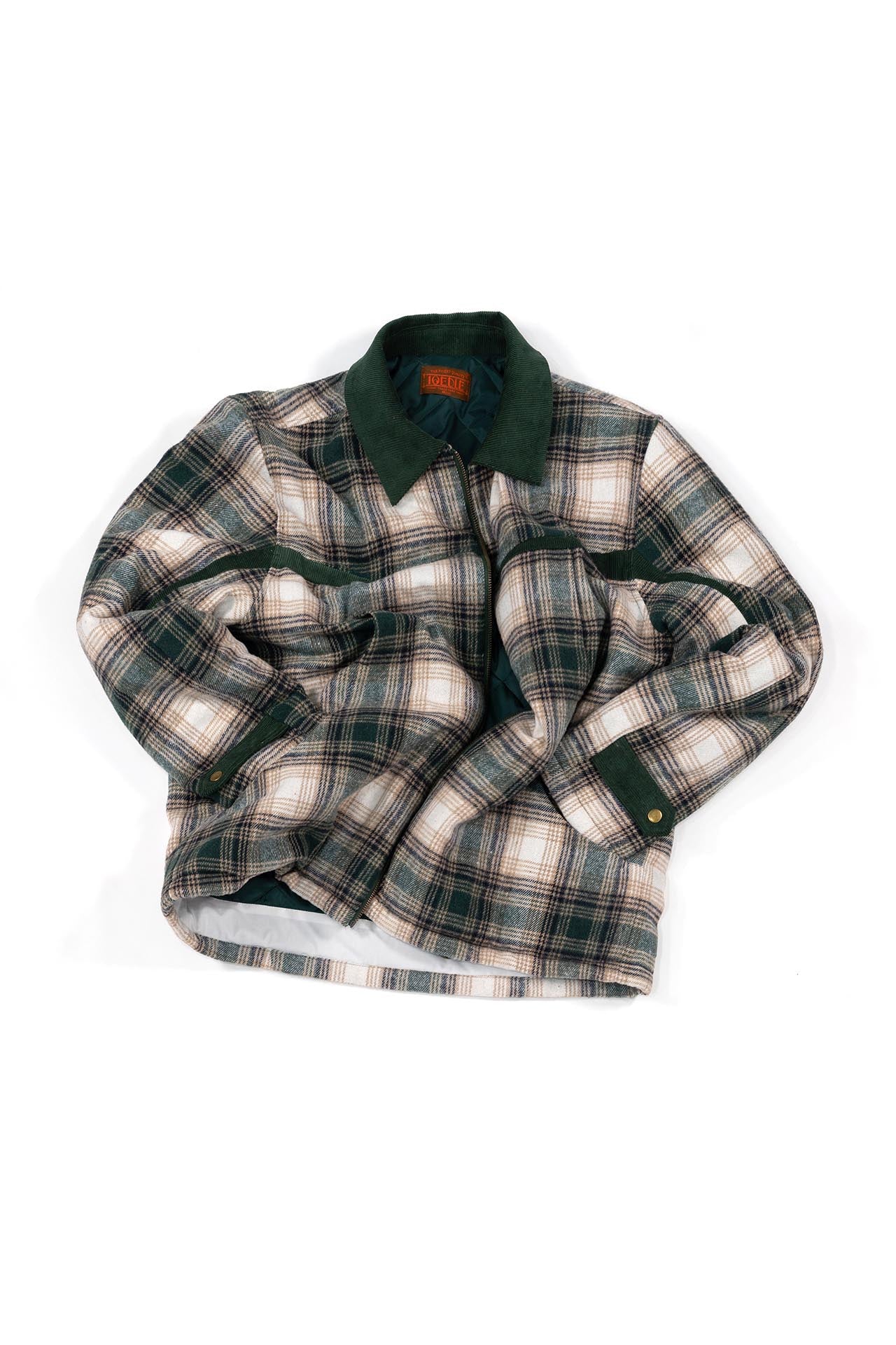 Ioedle - Check Quilt Padding (Green) product image 1 | TRAB K-Fashion Australia