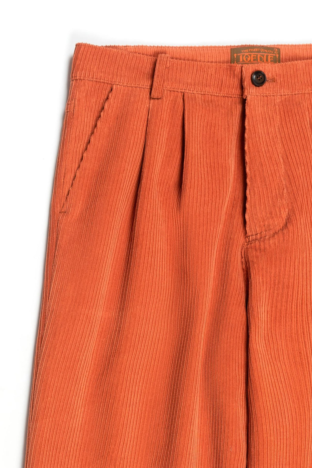 Ioedle - Story Flower Pillow Cap Corduroy Pants (Orange) product image 5 | TRAB K-Fashion Australia