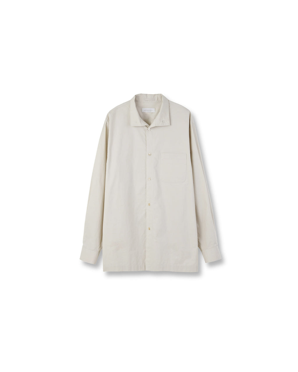 Brownyard - Stand Collar Shirt (Light Beige) product image 5 | TRAB K-Fashion Australia