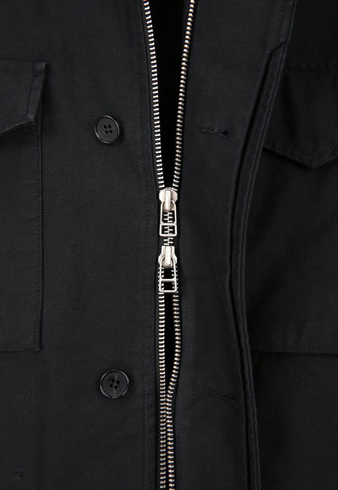 Art if acts - Back satin Garment Field Jacket (Vintage Black) product image 13 | TRAB K-Fashion Australia