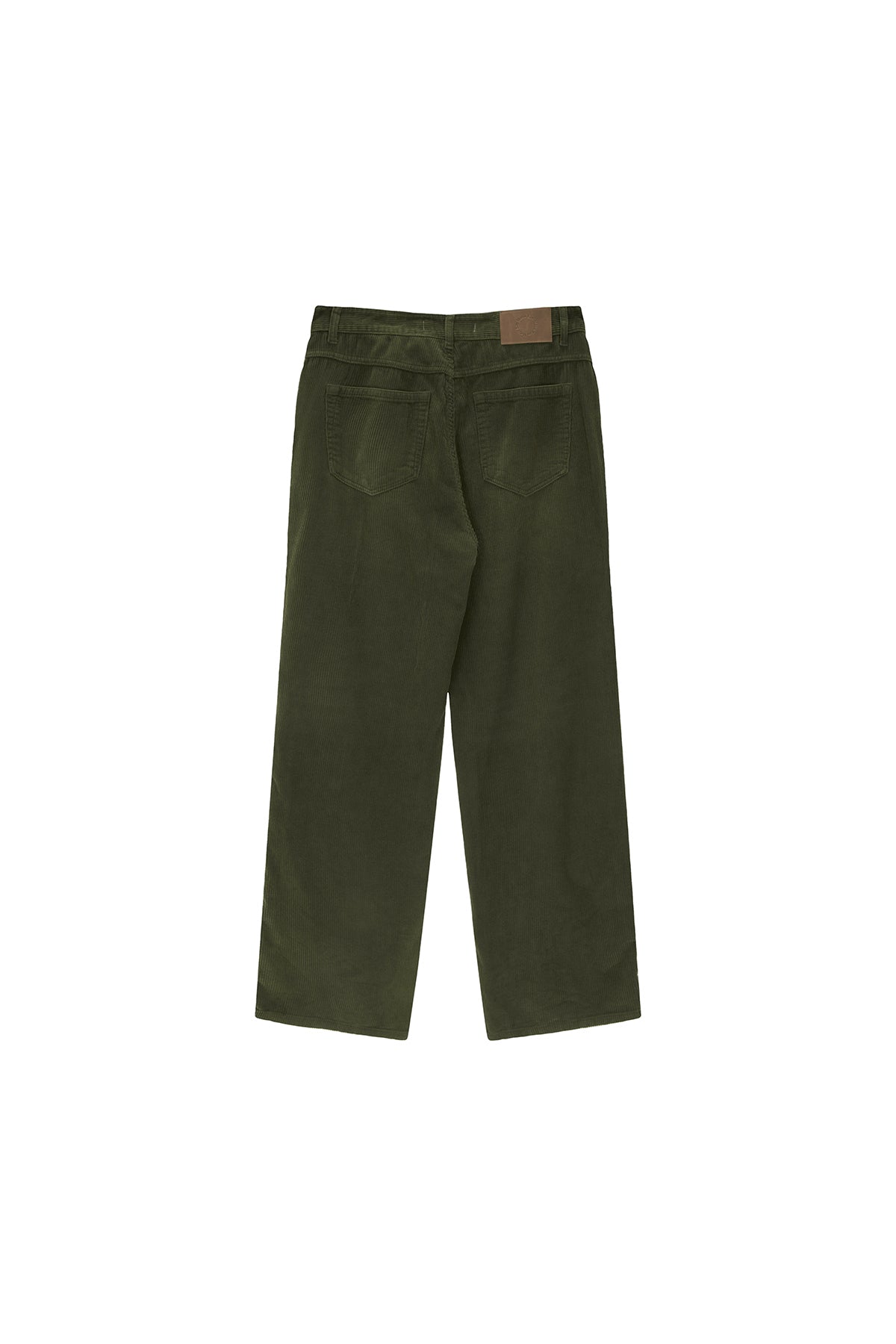 Matin Kim - Washed Corduroy Pants (Khaki) product image 2 | TRAB K-Fashion Australia