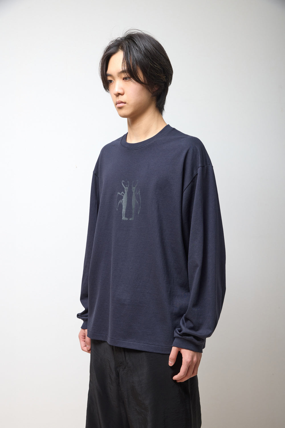 Hatchingroom - Devil & Angel Tee Dark (Navy) product image 13 | TRAB K-Fashion Australia