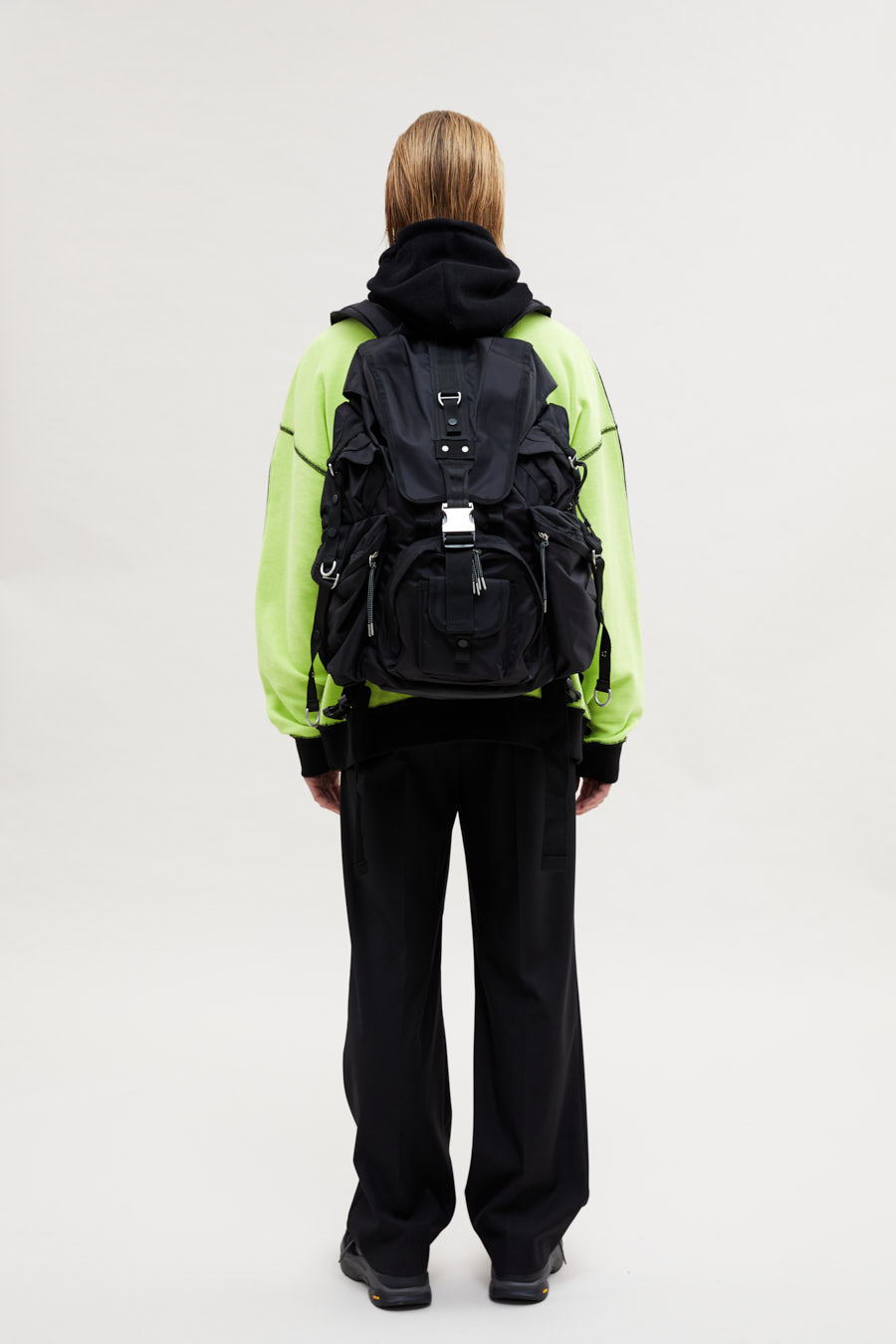 Andersson Bell - Unisex Technical Berlin Backpack (Black) product image 8 | TRAB K-Fashion Australia