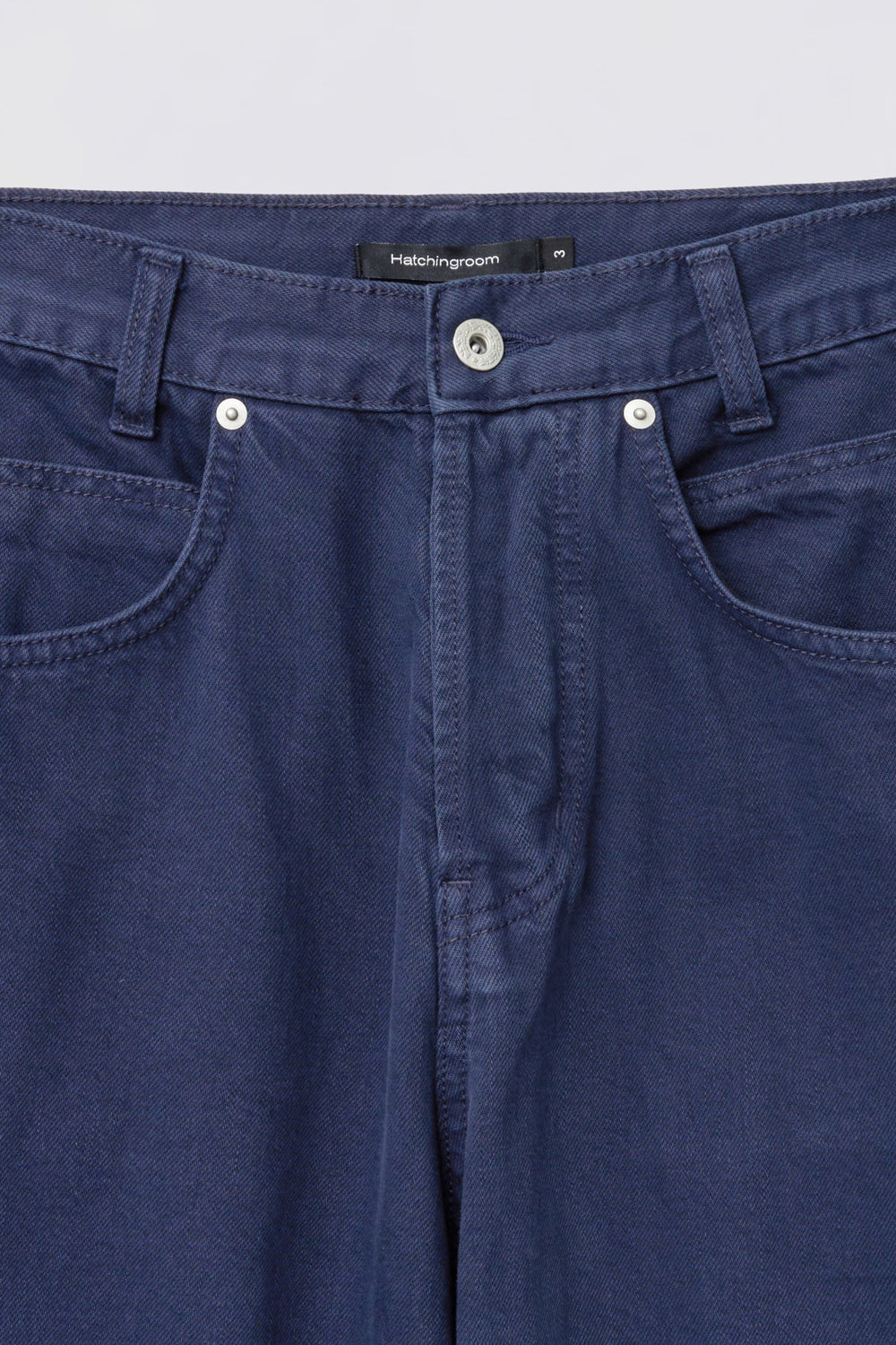 Hatchingroom - Regular Selvedge Jeans Over Dyed French (Blue) product image 3 | TRAB K-Fashion Australia