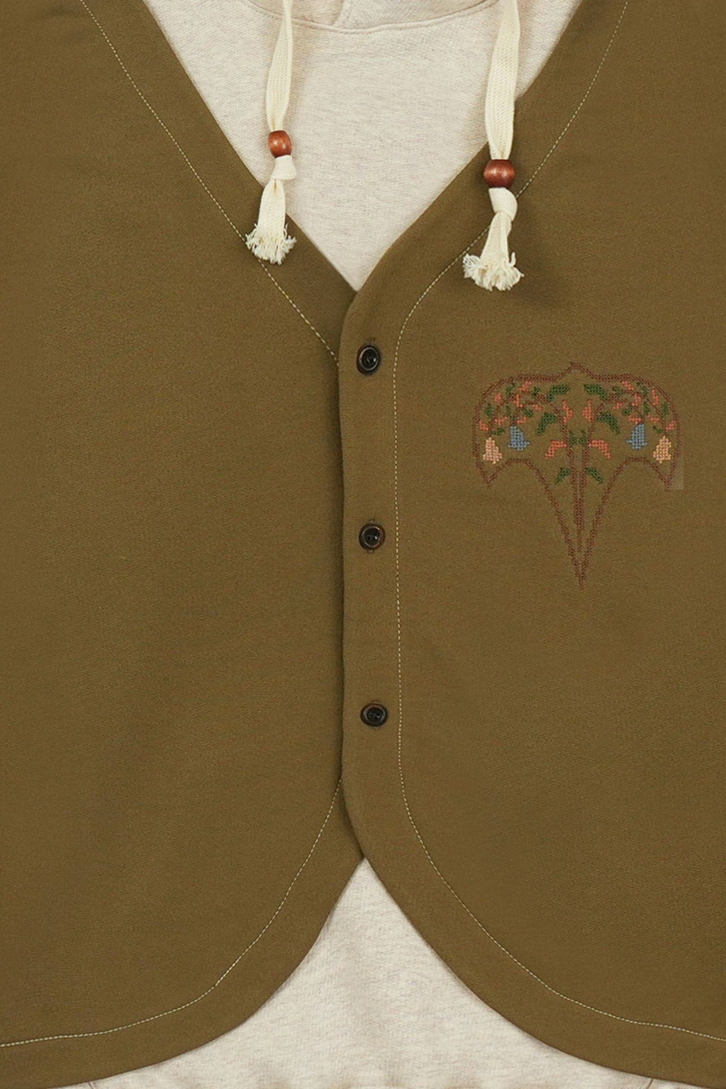 Ioedle - Hood Out The Front Door (Olive) product image 5 | TRAB K-Fashion Australia