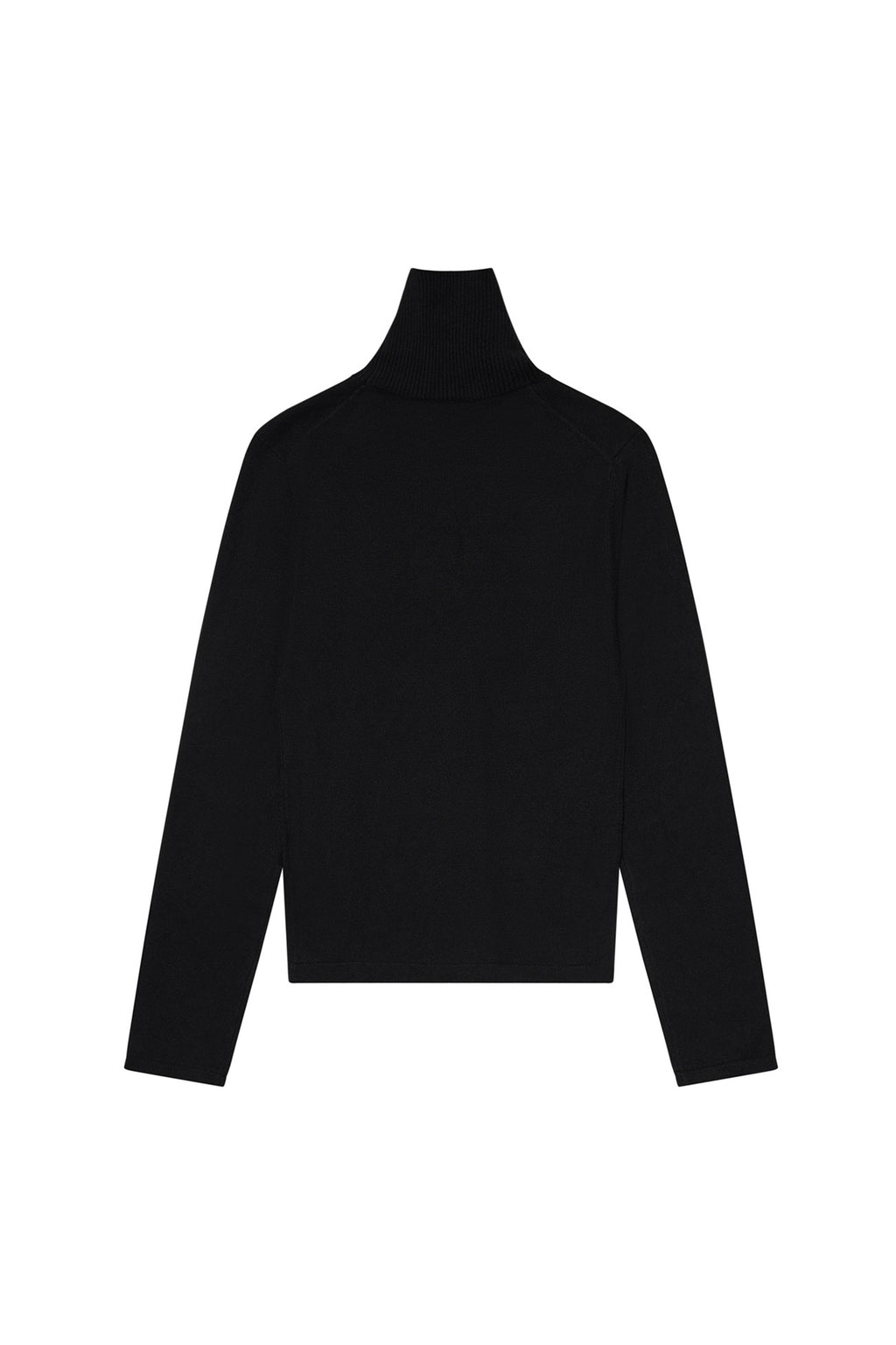 Deinet - Turtleneck Slim Knit Top (Black) product image 5 | TRAB K-Fashion Australia