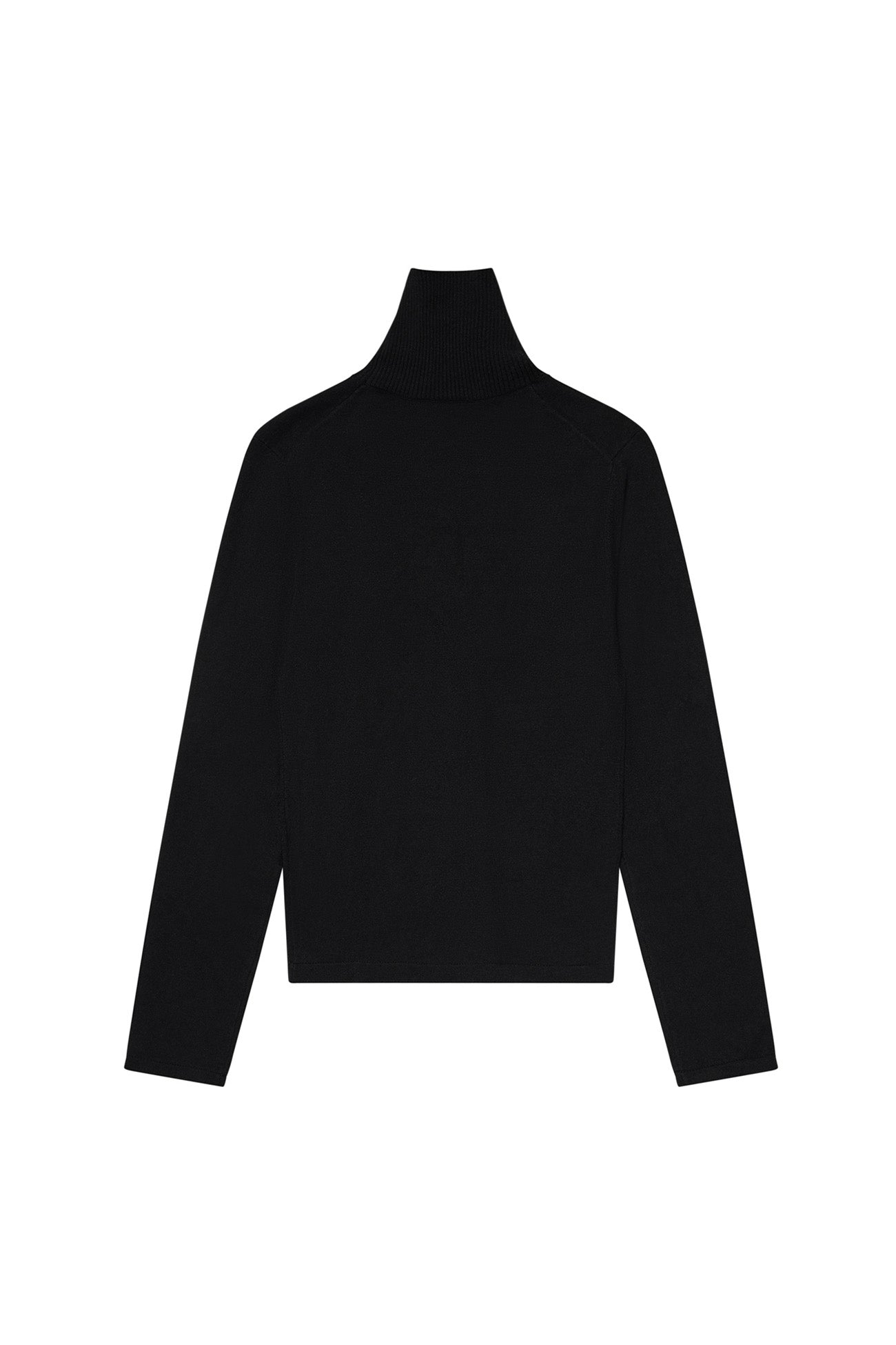 Deinet - Turtleneck Slim Knit Top (Black) product image 5 | TRAB K-Fashion Australia
