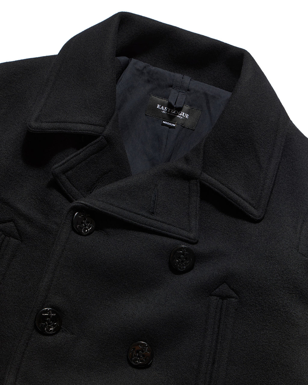 Eastlogue - Naval Coat (Black Melton) product image 9 | TRAB K-Fashion Australia