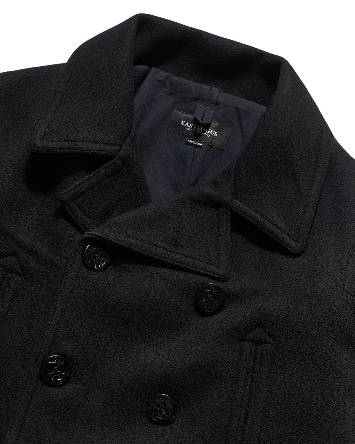Eastlogue - Naval Coat (Black Melton) product image 9 | TRAB K-Fashion Australia