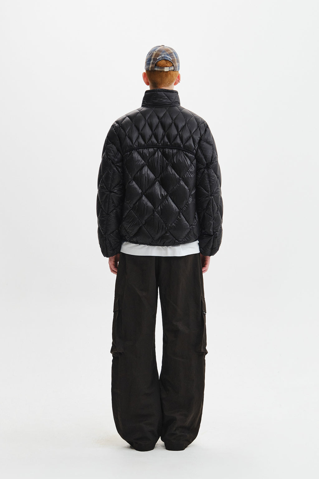 Matin Kim - Mix Quilted Light Down Jumper (Black) product image 9 | TRAB K-Fashion Australia