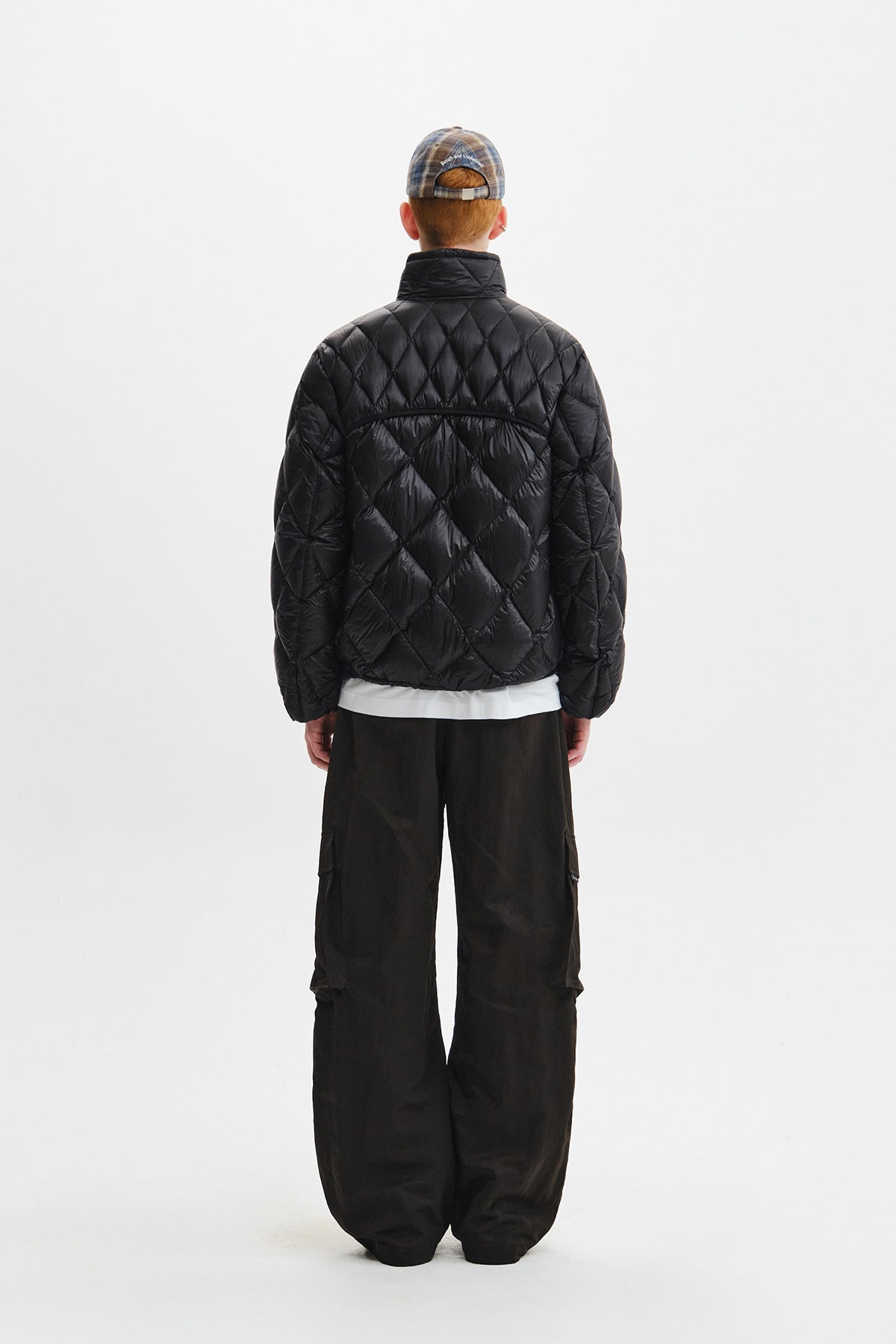Matin Kim - Mix Quilted Light Down Jumper (Black) product image 9 | TRAB K-Fashion Australia