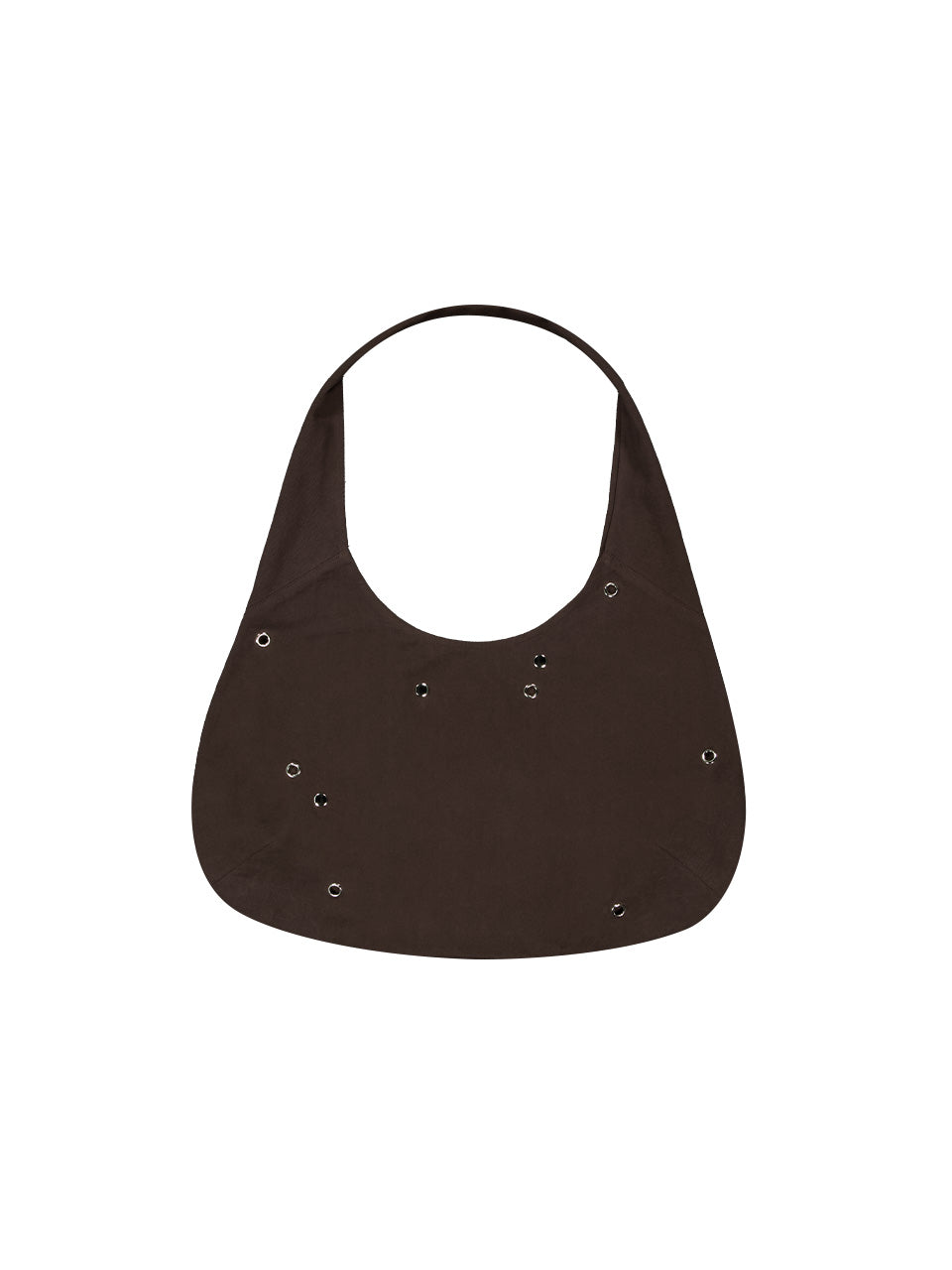 Kijun - Stud Hobo Bag (Brown) product image 5 | TRAB K-Fashion Australia