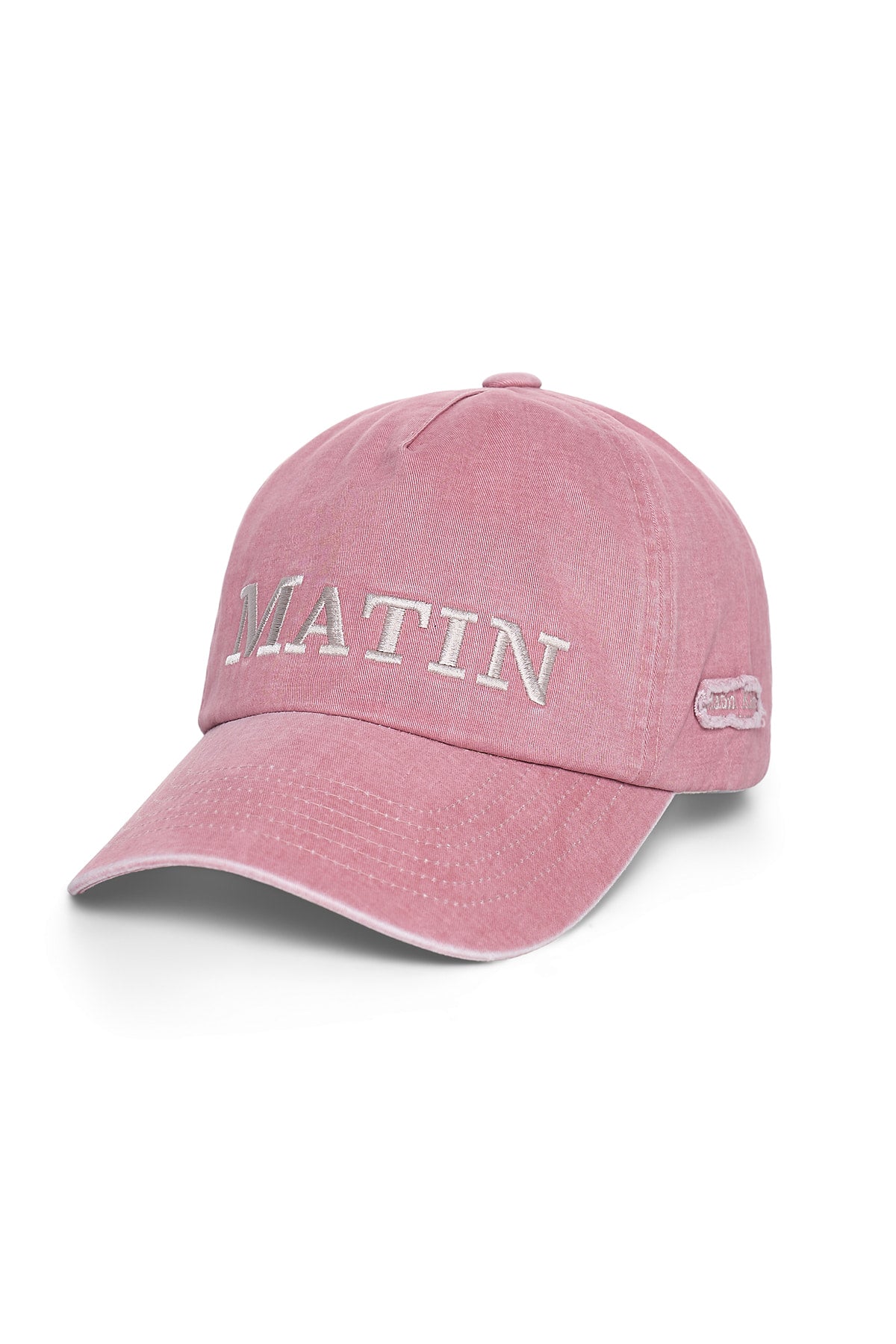 Matin Kim - Matin Flat Crown Ball Cap (Pink) product image 5 | TRAB K-Fashion Australia