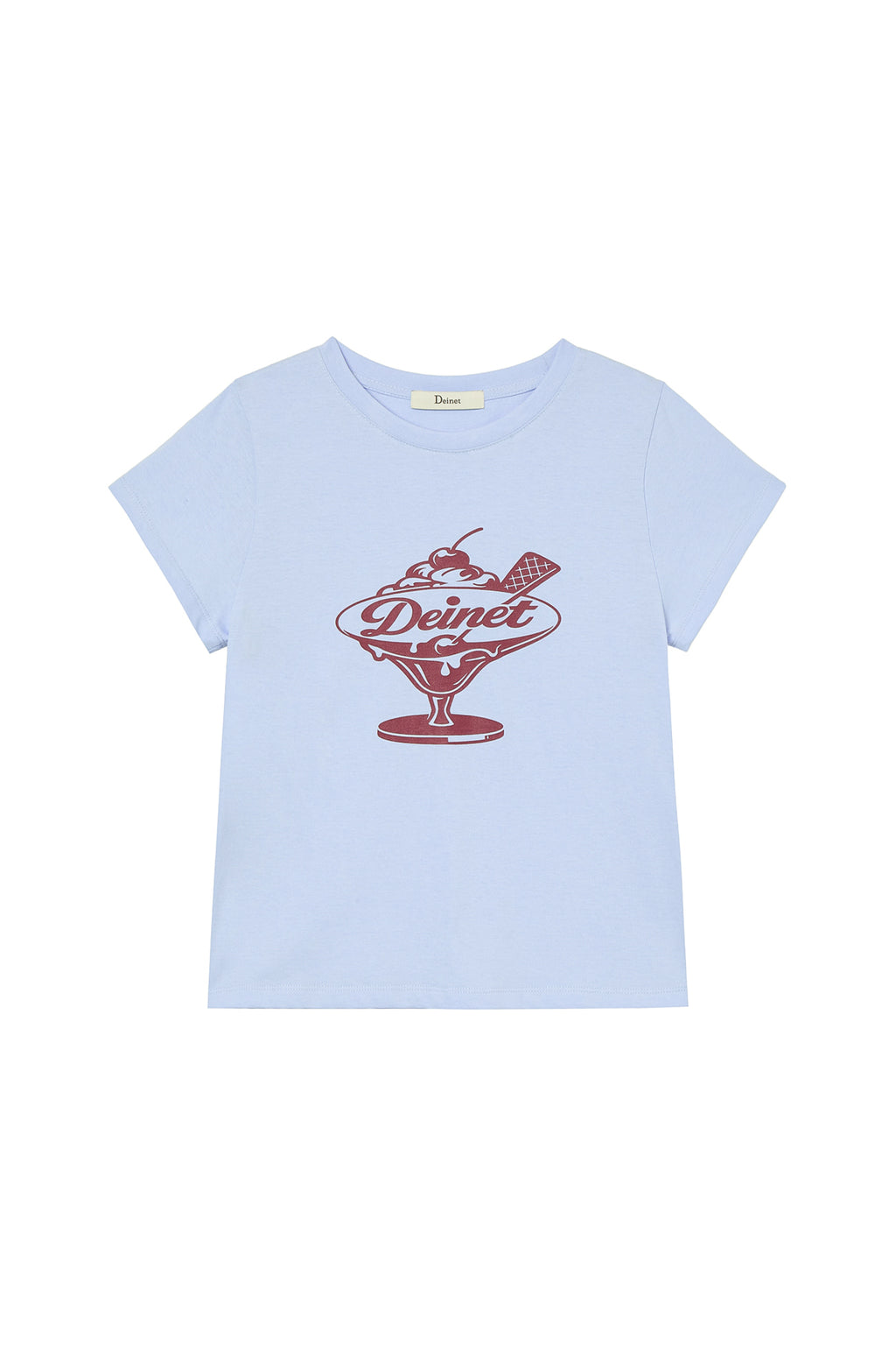Deinet - Dessert Graphic T-Shirt (Light Blue) product image 1 | TRAB K-Fashion Australia