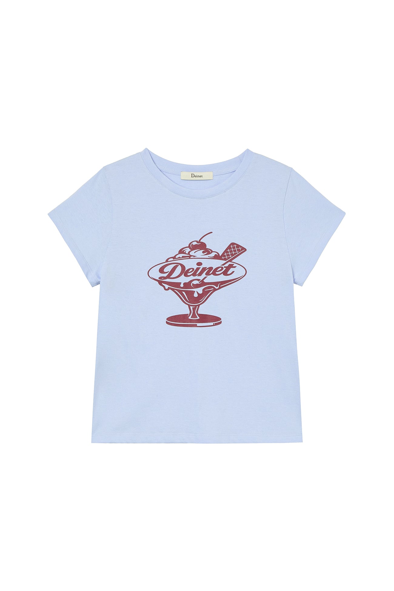 Deinet - Dessert Graphic T-Shirt (Light Blue) product image 1 | TRAB K-Fashion Australia