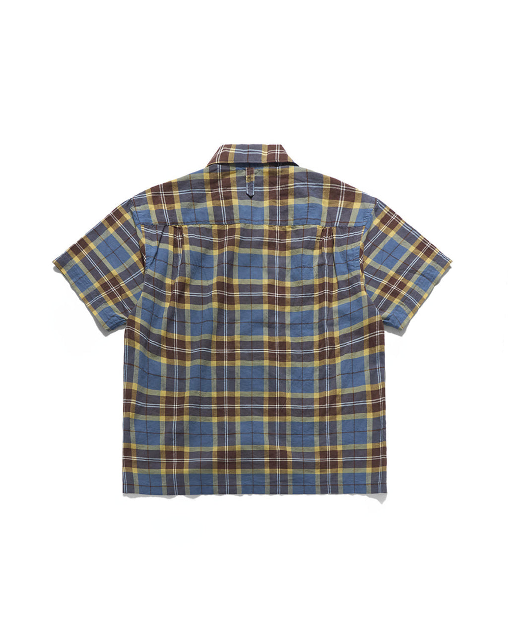 Eastlogue - Holiday Half Shirts (Multi Blue Check) product image 6 | TRAB K-Fashion Australia
