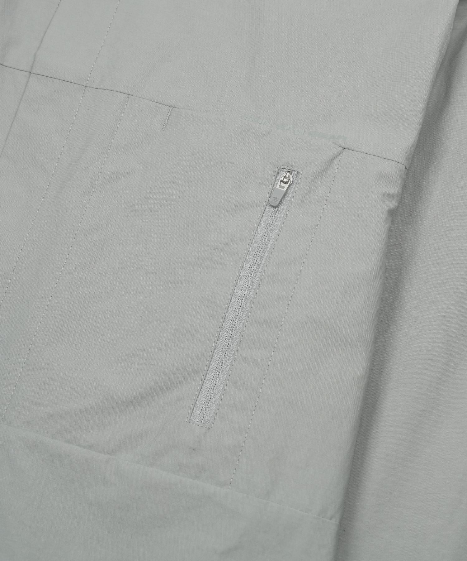 San San Gear - Pocket Shirts (Light Grey) product image 6 | TRAB K-Fashion Australia