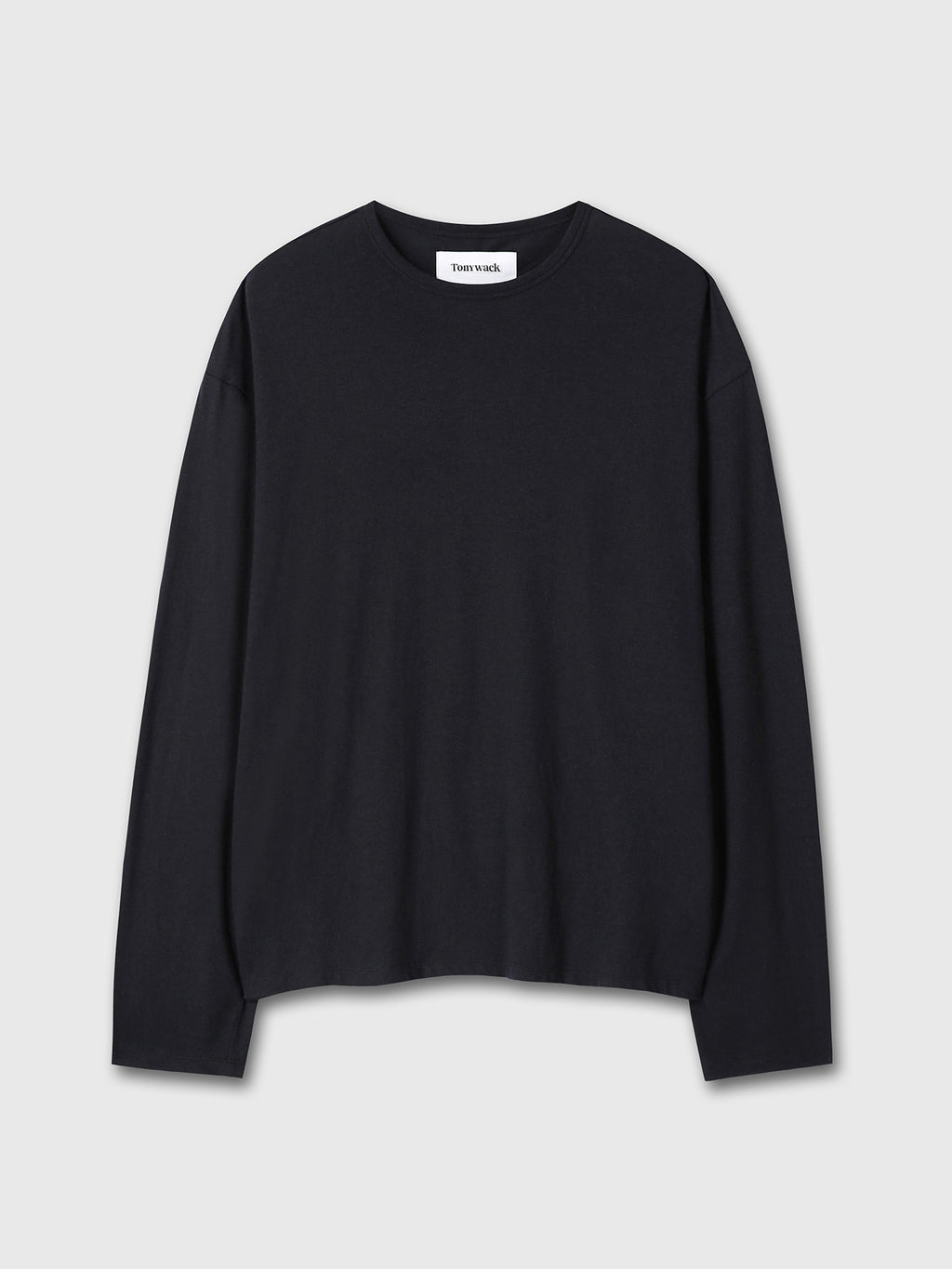Tonywack - Cotton Cashmere Long Sleeve Top (Dark Navy) product image 8 | TRAB K-Fashion Australia