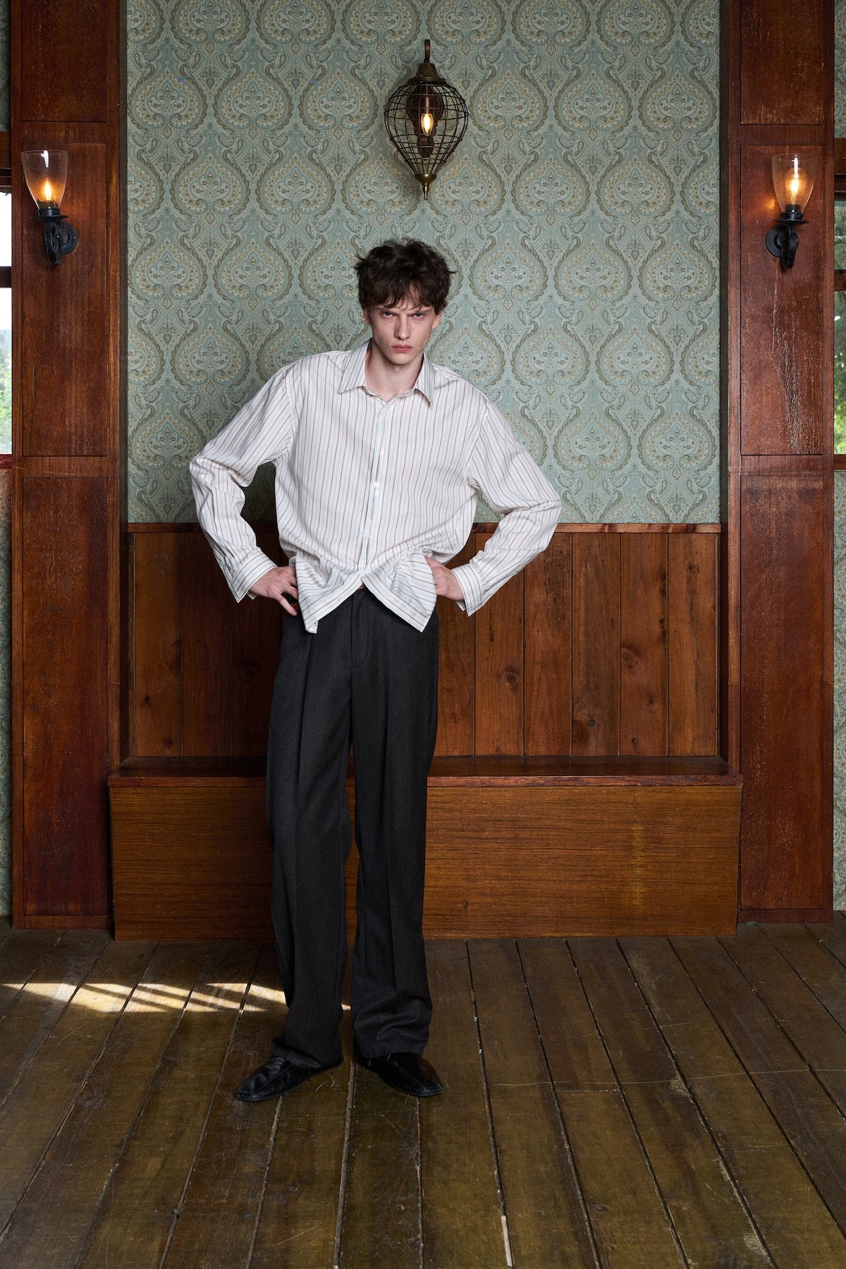 STU - Extra Button Shirt (White) product image 5 | TRAB K-Fashion Australia