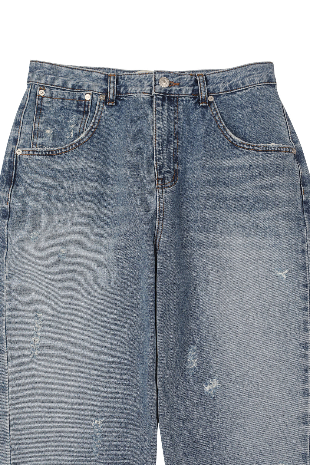Deinet - Twisted Cinch Back Jeans (Blue) product image 11 | TRAB K-Fashion Australia