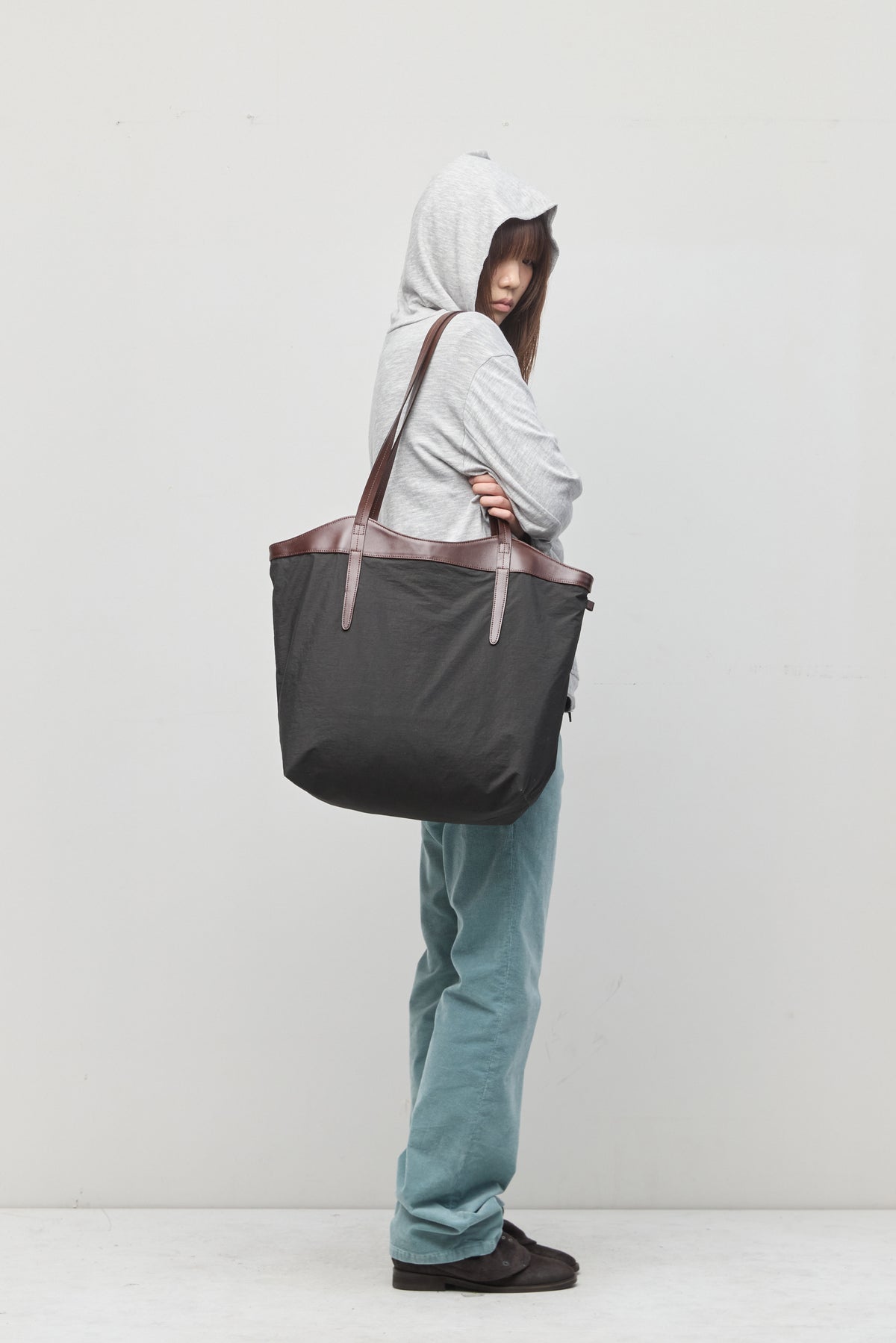 Hatchingroom - Rough Hoodie Slub (M.Grey) product image 15 | TRAB K-Fashion Australia