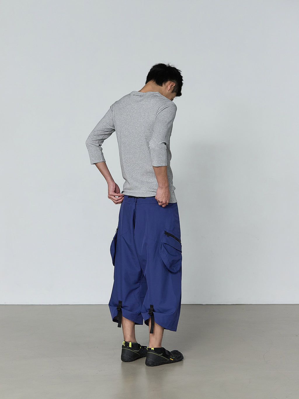 San San Gear - Utility Cargo Pants (Blue) product image 3 | TRAB K-Fashion Australia