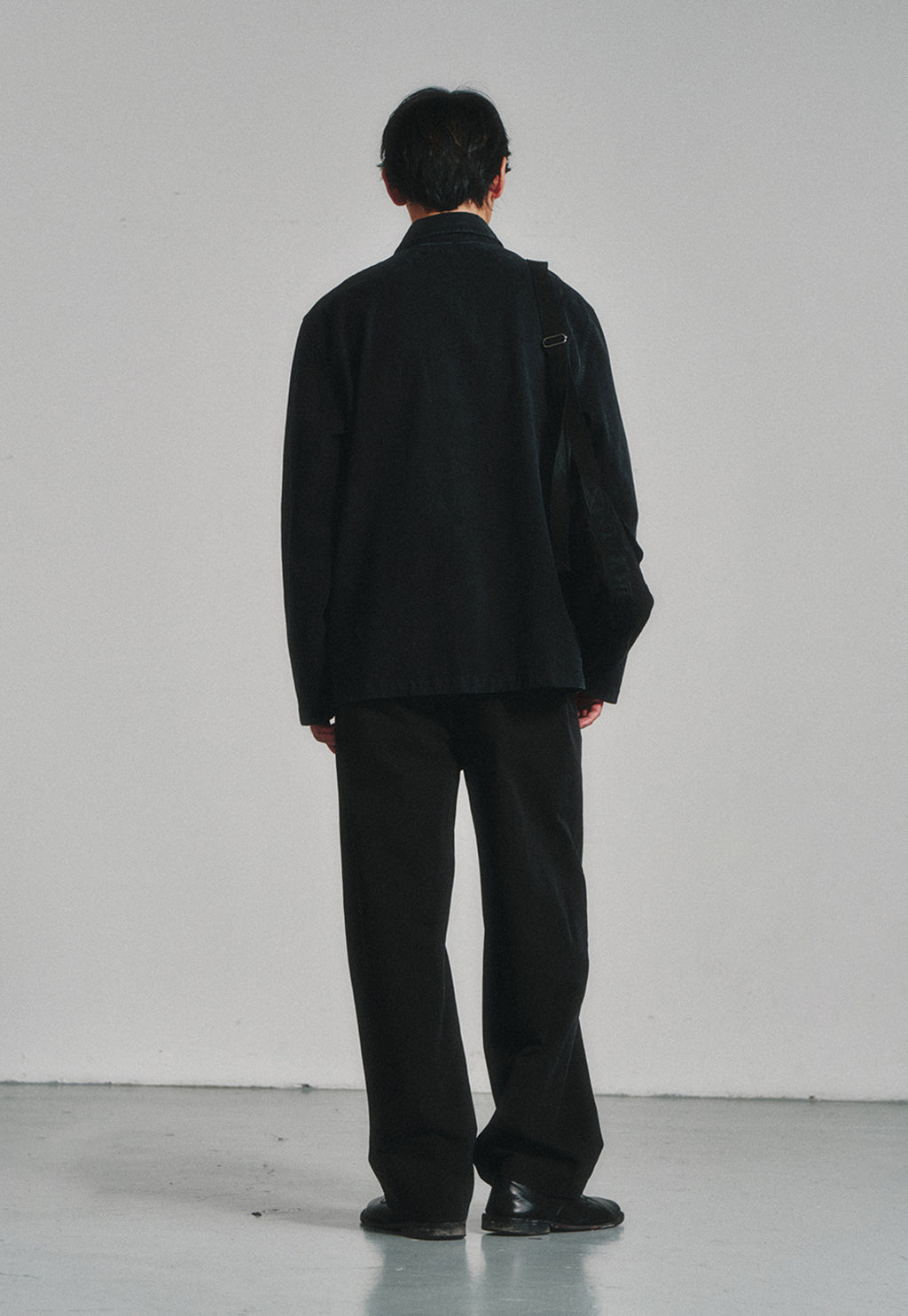Art if acts - Washed Chinese Work Jacket (Vintage Black) product image 4 | TRAB K-Fashion Australia