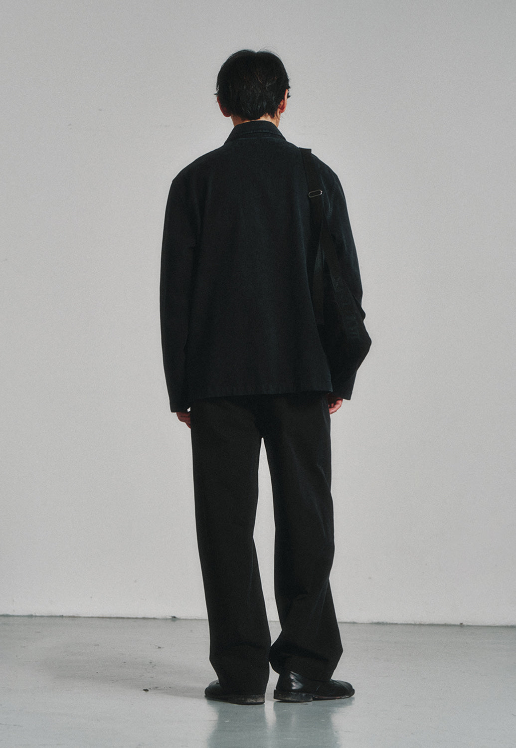 Art if acts - Washed Chinese Work Jacket (Vintage Black) product image 4 | TRAB K-Fashion Australia