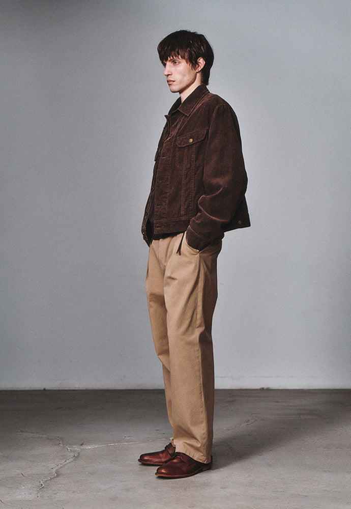 Art if acts - Garment Washed Corduroy Trucker (Vintage Wood) product image 2 | TRAB K-Fashion Australia