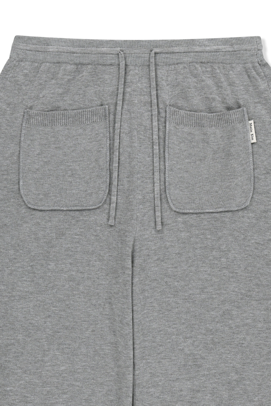 Matin Kim - Leg Warmer Knit Jogger Pants (Grey) product image 3 | TRAB K-Fashion Australia