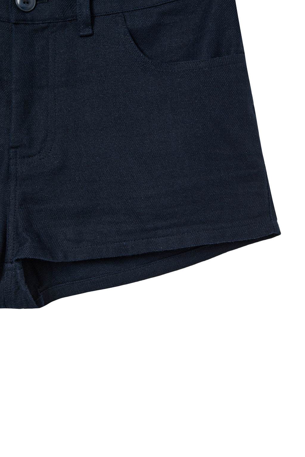 Deinet - Deinet D Logo Linen Shorts (Navy) product image 6 | TRAB K-Fashion Australia