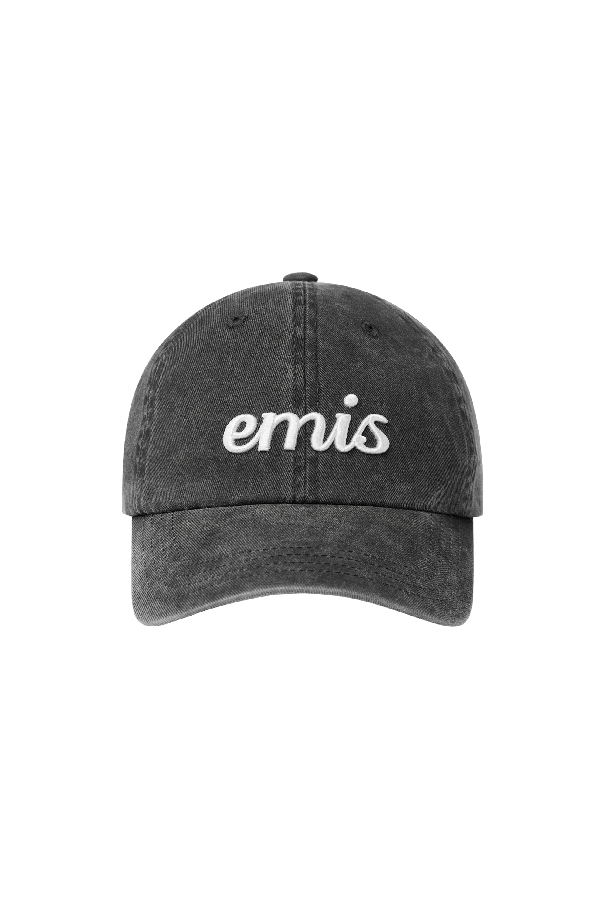 Emis - Vintage Pigment Ball Cap (Black) product image 1 | TRAB K-Fashion Australia