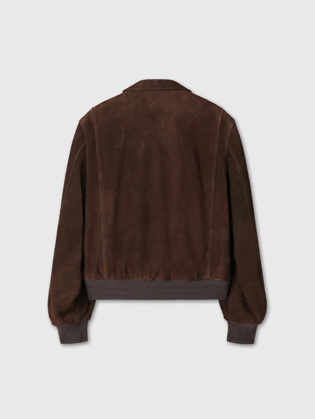 Tonywack - Split Suede Patch Pocket Blouson (Deep Brown) product image 9 | TRAB K-Fashion Australia
