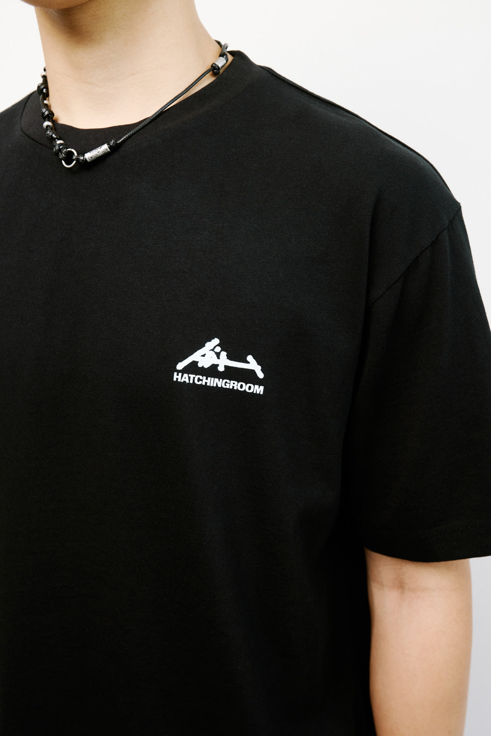 Hatchingroom - Shirakami Woods 8 Tee Washed (Black) product image 7 | TRAB K-Fashion Australia