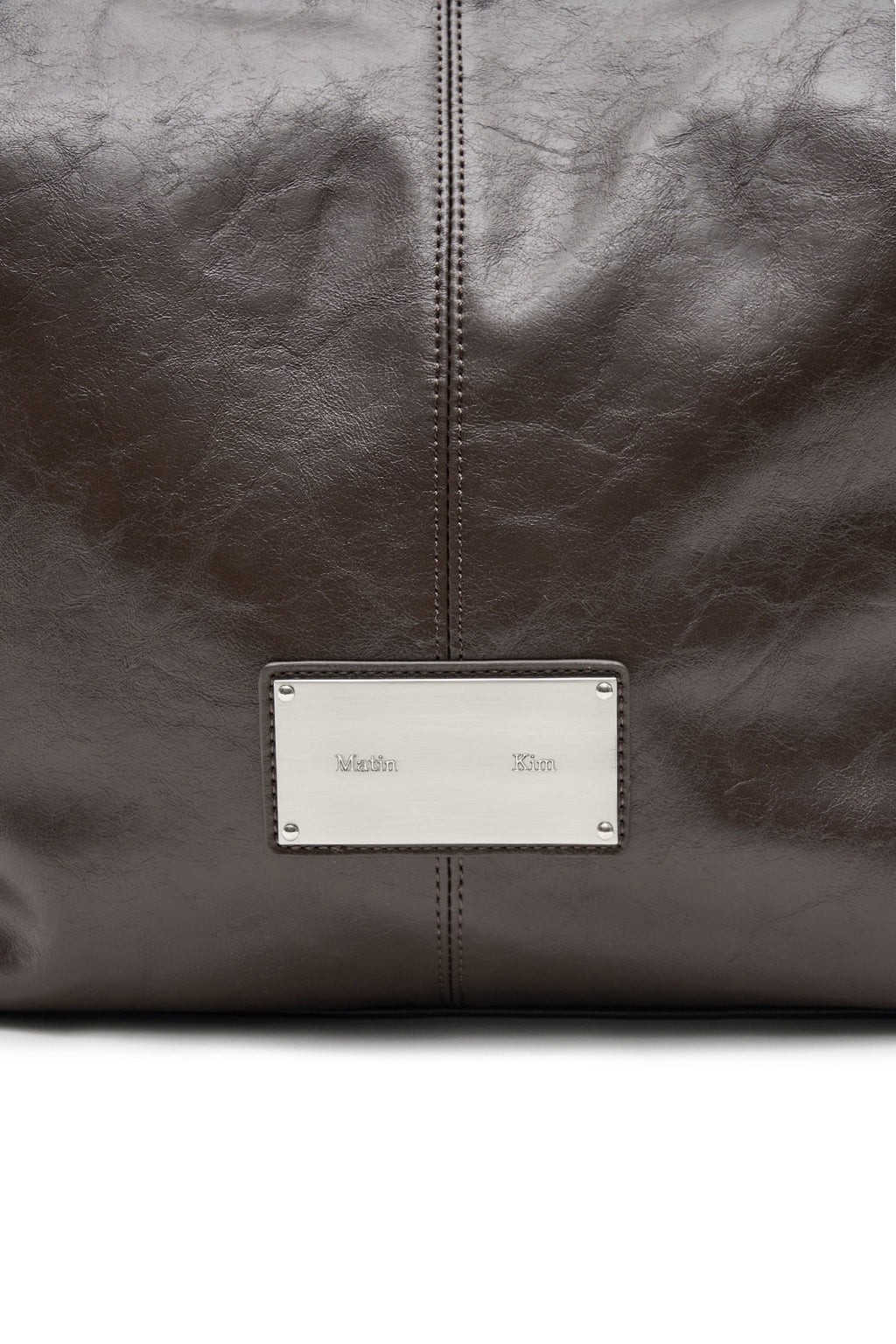 Matin Kim - Matin Stud Point Large Shoulder Bag (Brown) product image 3 | TRAB K-Fashion Australia