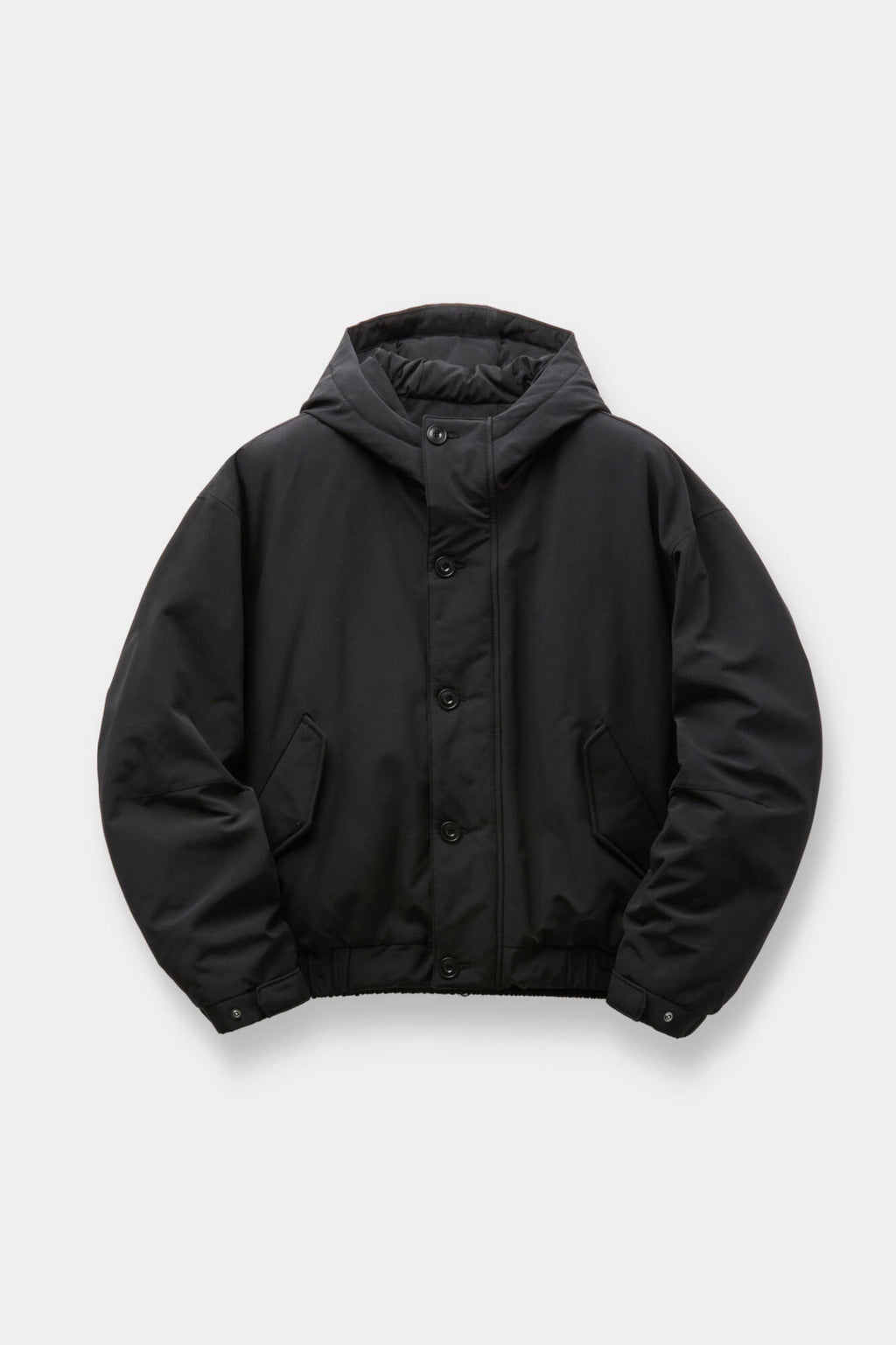 Coor - [Pre-Order – Ships October 20] Button Duck Down Flight Bomber (Black) product image 1 | TRAB K-Fashion Australia