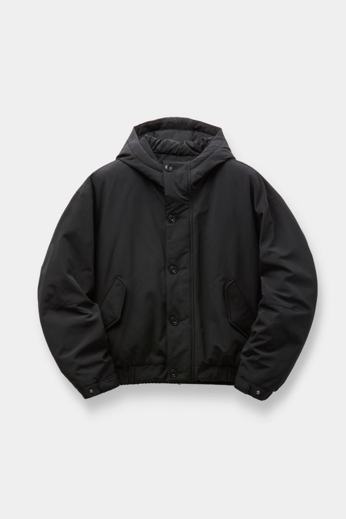 Coor - [Pre-Order – Ships October 20] Button Duck Down Flight Bomber (Black) product image 1 | TRAB K-Fashion Australia