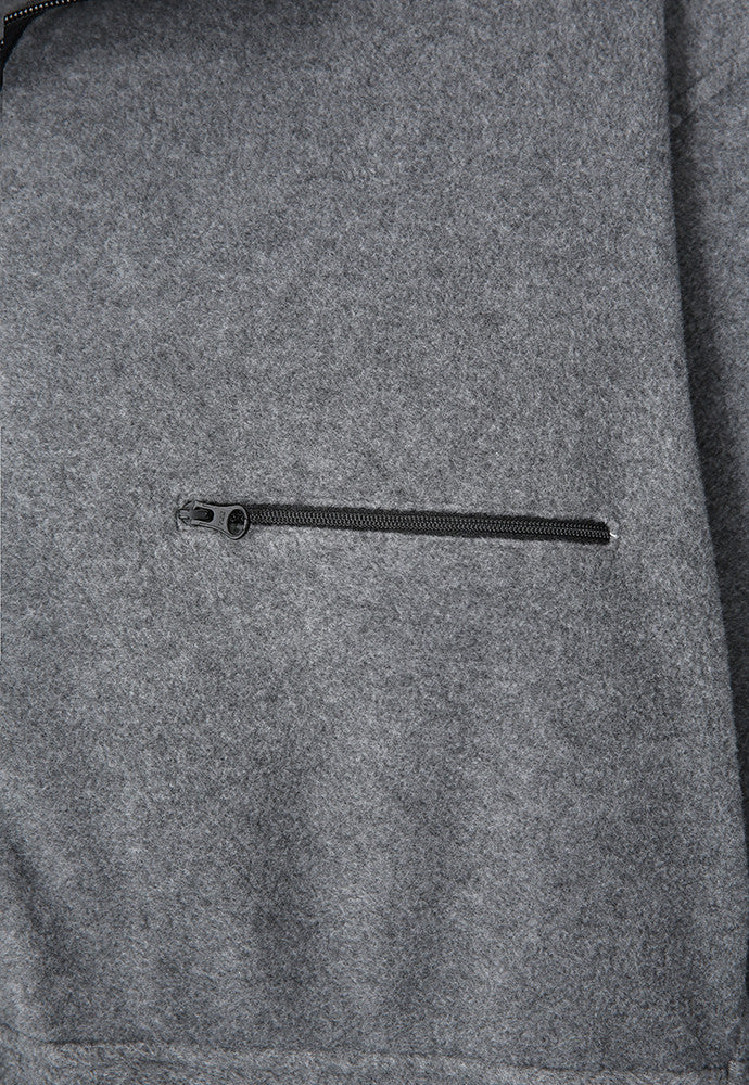 Art if acts - Fleece Half Zip Pullover (Grey) product image 11 | TRAB K-Fashion Australia