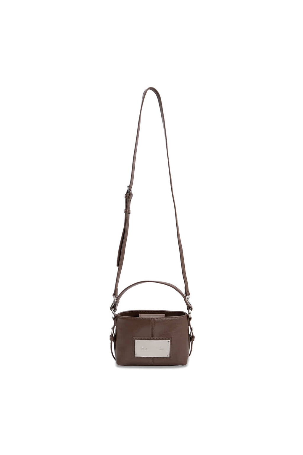 Matin Kim - Handle Mini Cross Bag (Brown) product image 4 | TRAB K-Fashion Australia