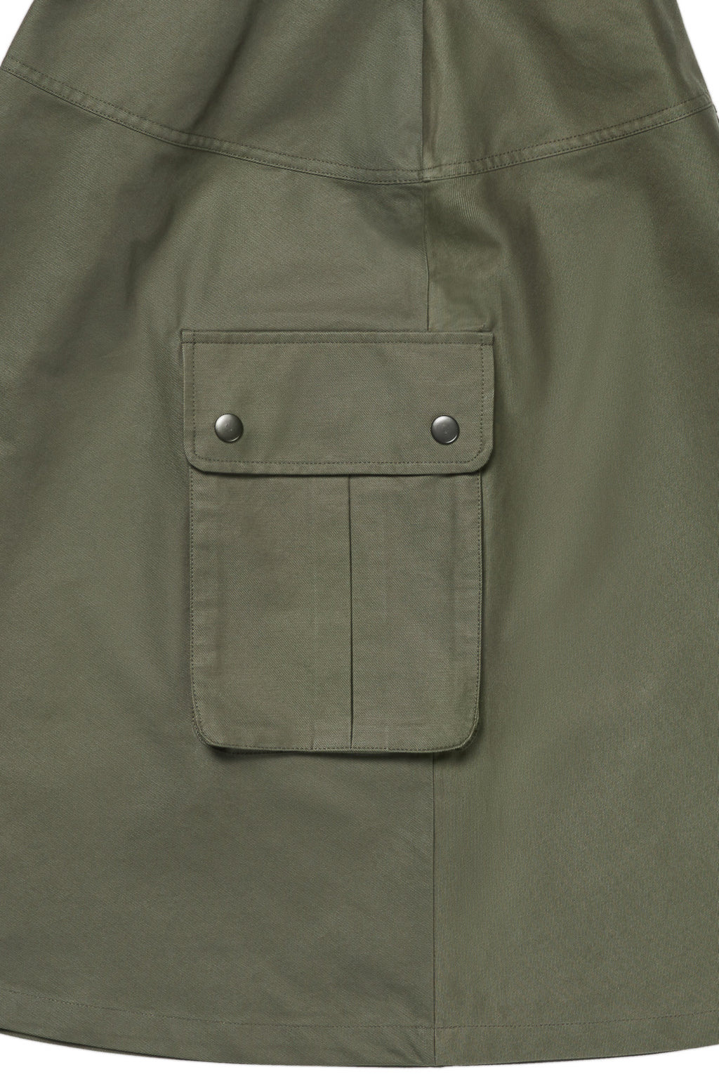 Deinet - Double Layered Waist Skirt (Khaki) product image 16 | TRAB K-Fashion Australia
